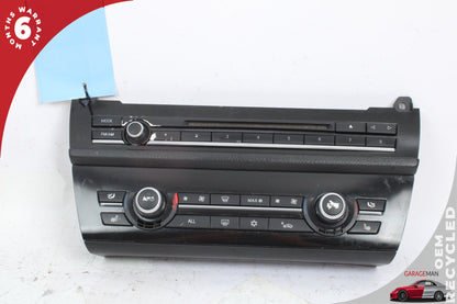 2011-2016 BMW 528i Front AC Climate Control Panel Audio CD Player 9236480 OEM