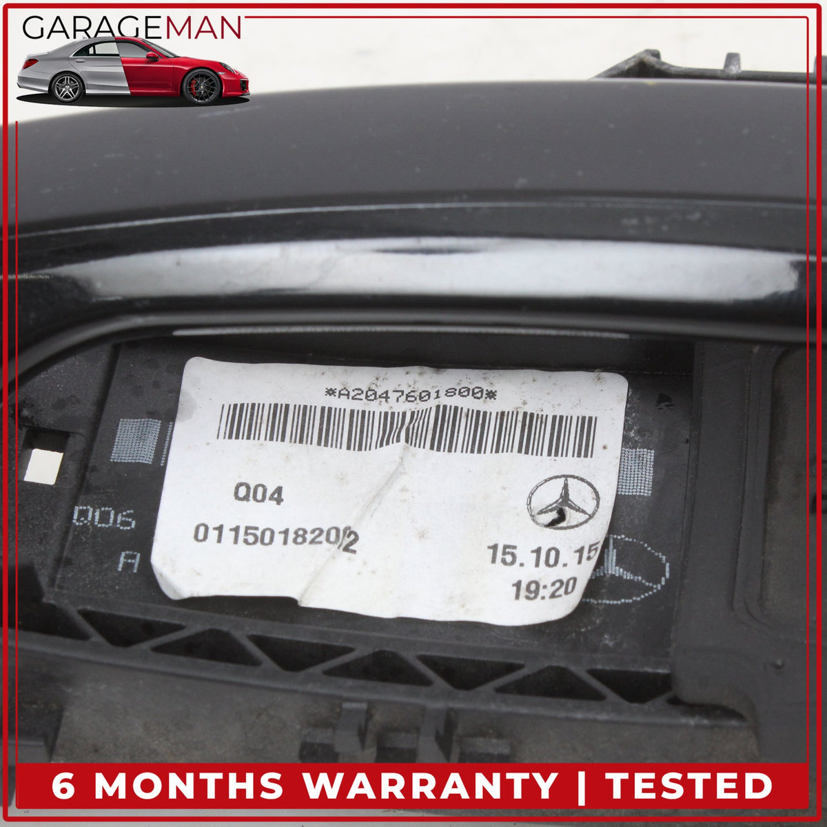 2015-2020 Mercedes X156 GLA250 Front Right Side Exterior Door Handle Black OEM