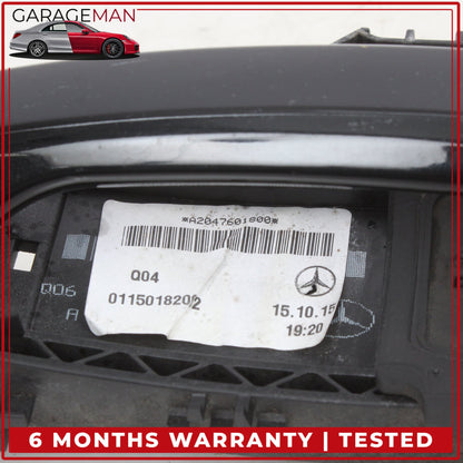 2015-2020 Mercedes X156 GLA250 Front Right Side Exterior Door Handle Black OEM