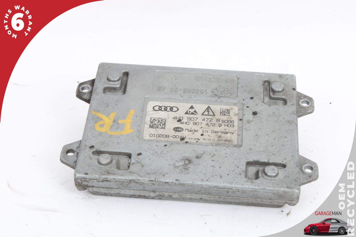 11-15 Audi A6 C7 Sedan Headlight Control Module 16806400AB Genuine