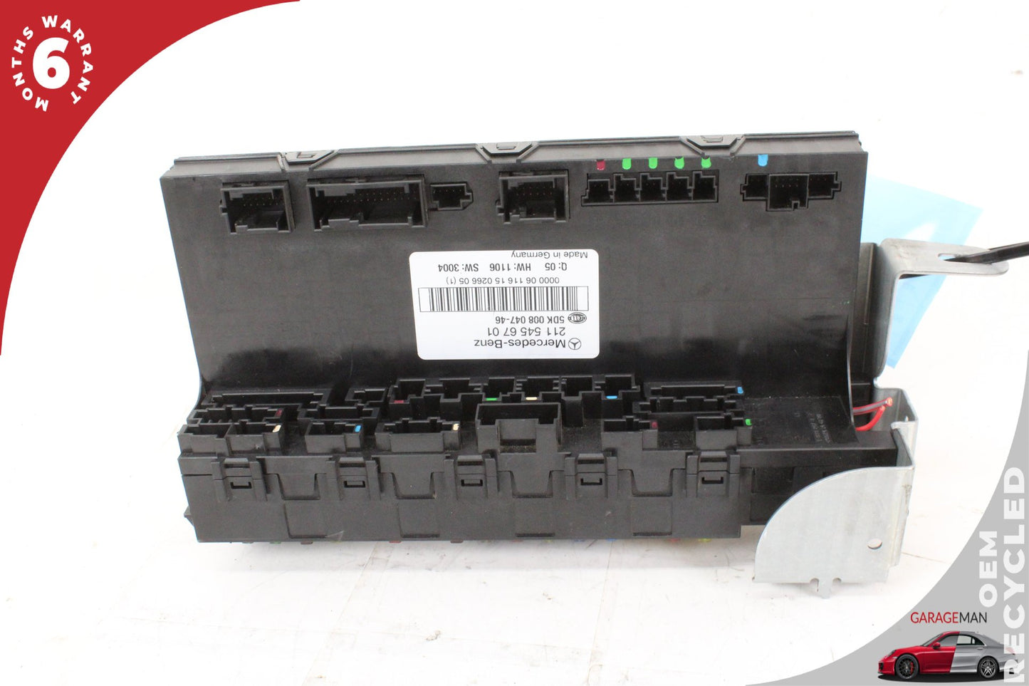 03-11 Mercedes-Benz CLS500 W219 Sedan Rear Trunk Fuse Box Module 2115455301