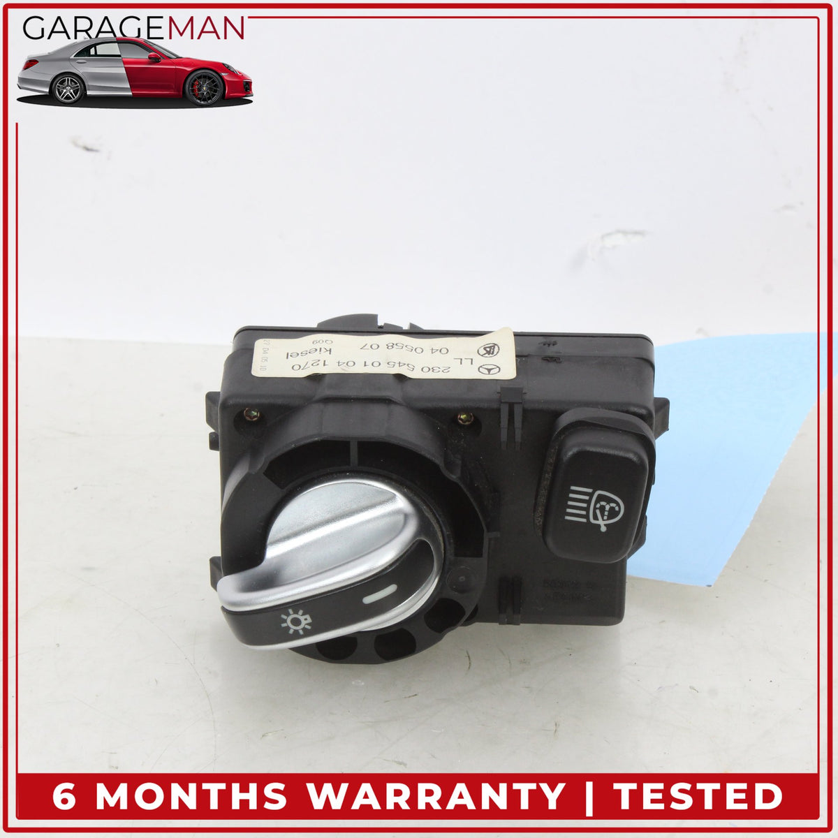 2003-2012 Mercedes R230 SL500 SL550 Head Light Control Switch 2305450104 OEM