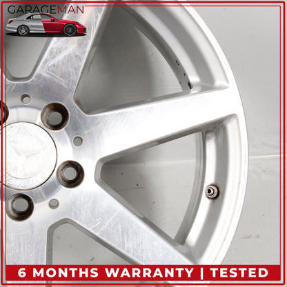 2012-2015 Mercedes W204 C250 Rear 7 Spoke Wheel Rim 8.5JX18H2ET54 2044019902 OEM