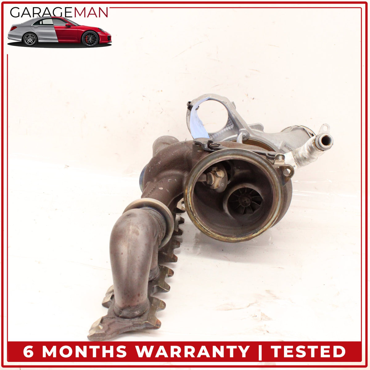 2018-2021 BMW X3 G01 B58 Engine Motor Turbo Turbocharger w/ Manifold 7643147 OEM