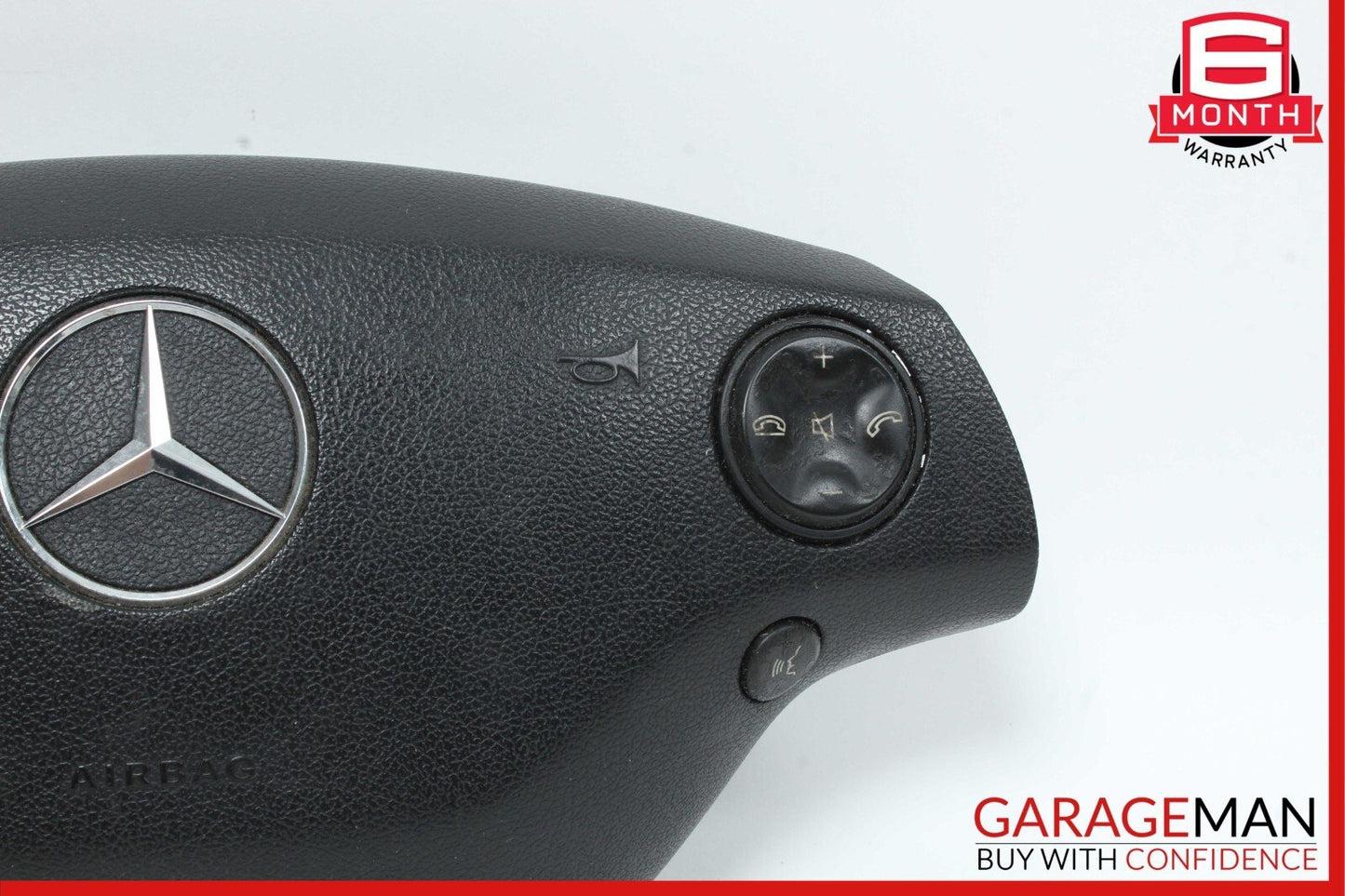 07-10 Mercedes W221 S450 S550 CL550 Steering Wheel Airbag Air Bag Assembly Black