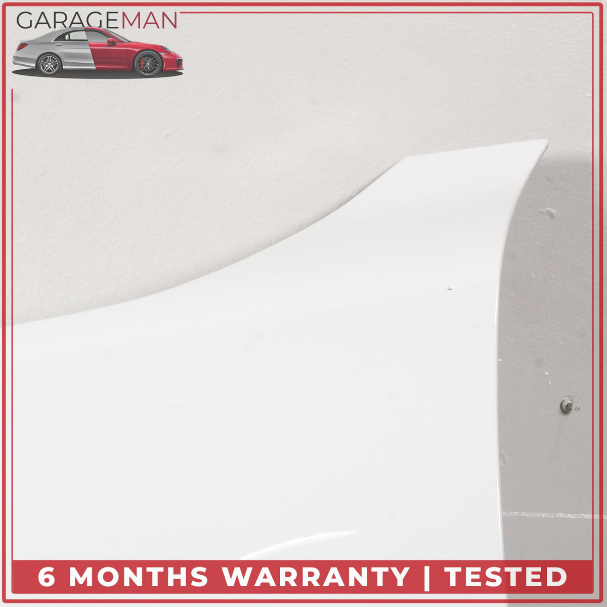 2011-2018 Audi A8 D4 Front Left Fender Panel White 4H0821105B OEM