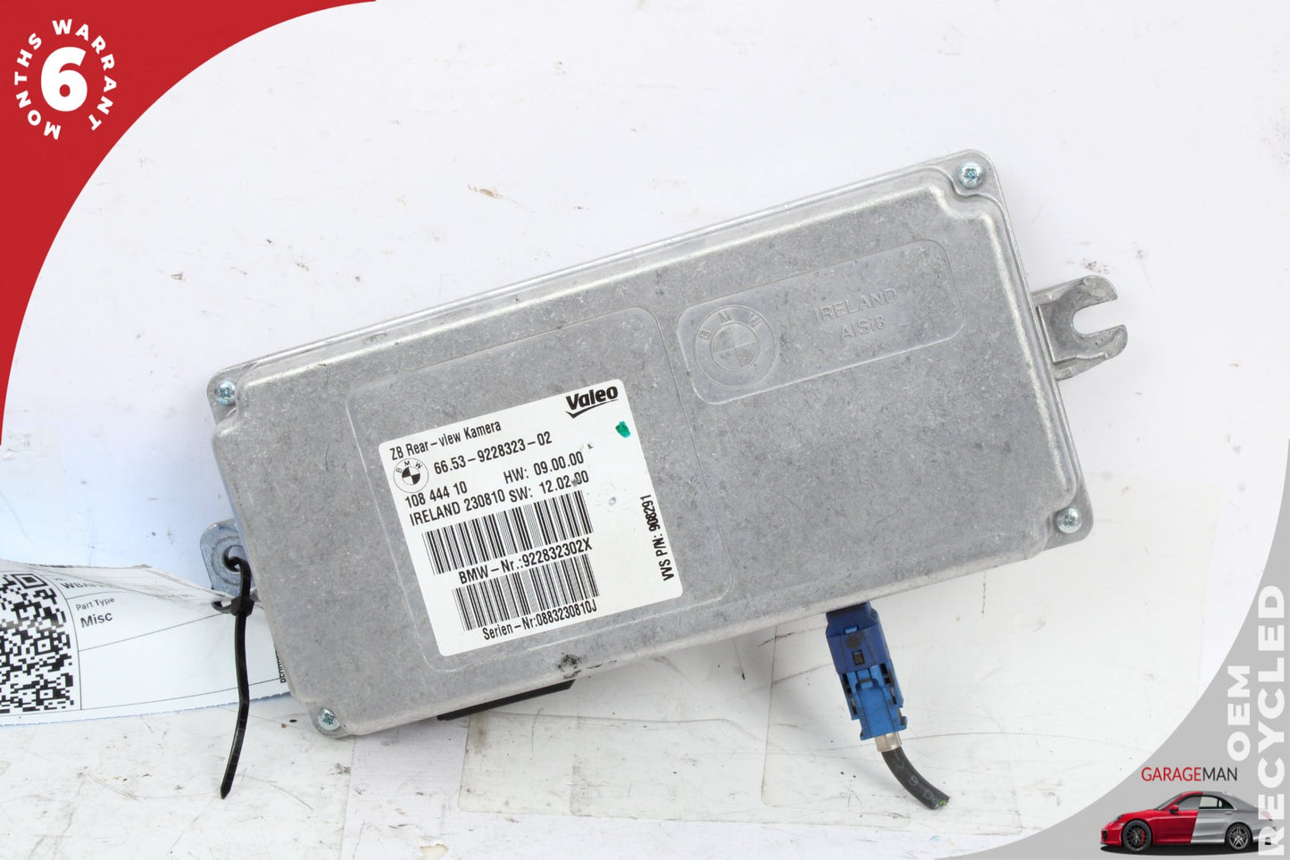 2011-2016 BMW 528i F10 Rear View Backup Camera Control Module Unit 9228323 OEM