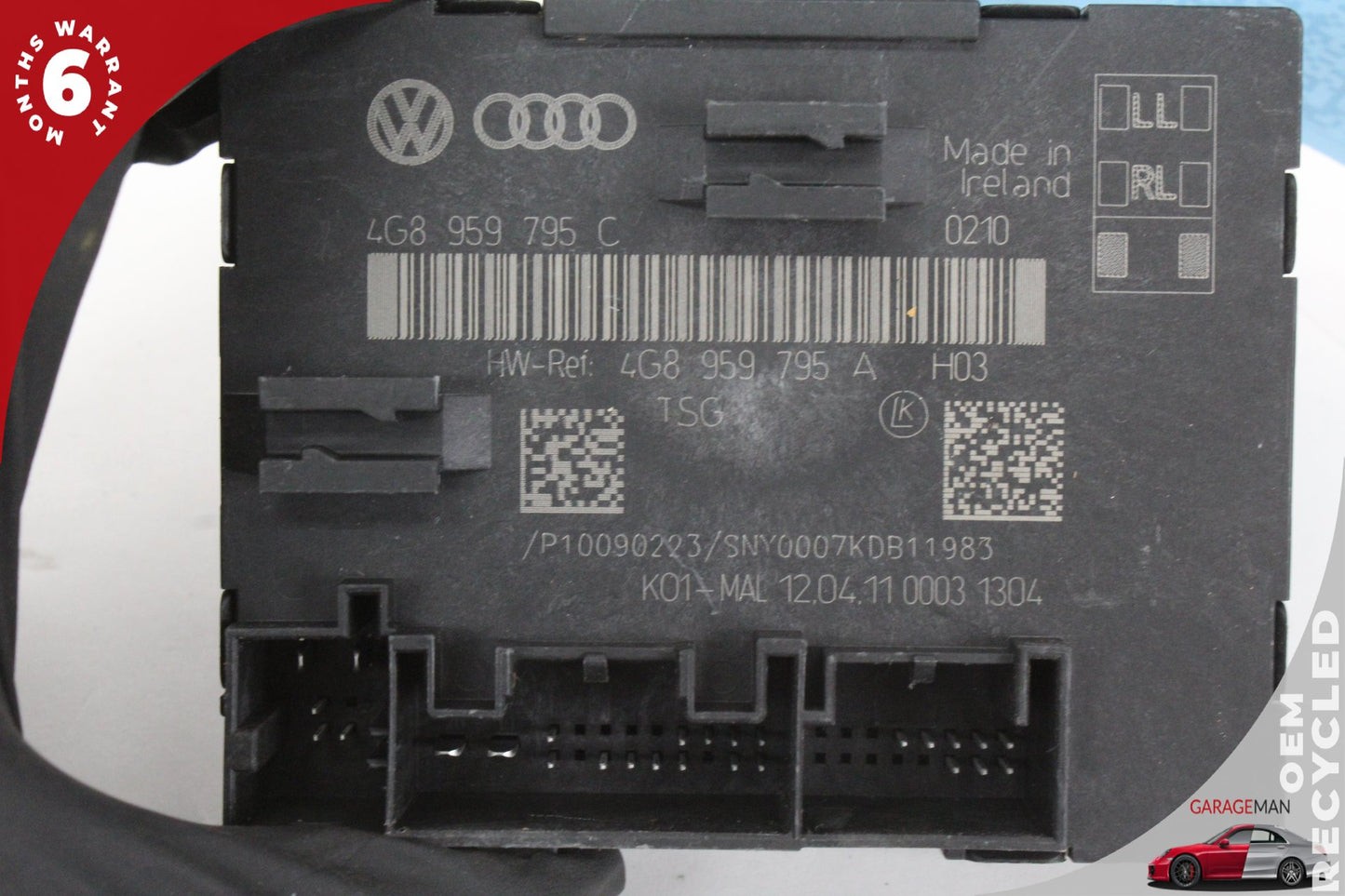 2012-2018 Audi A7 Rear Left or Right Side Door Control Module 4G8959795C OEM