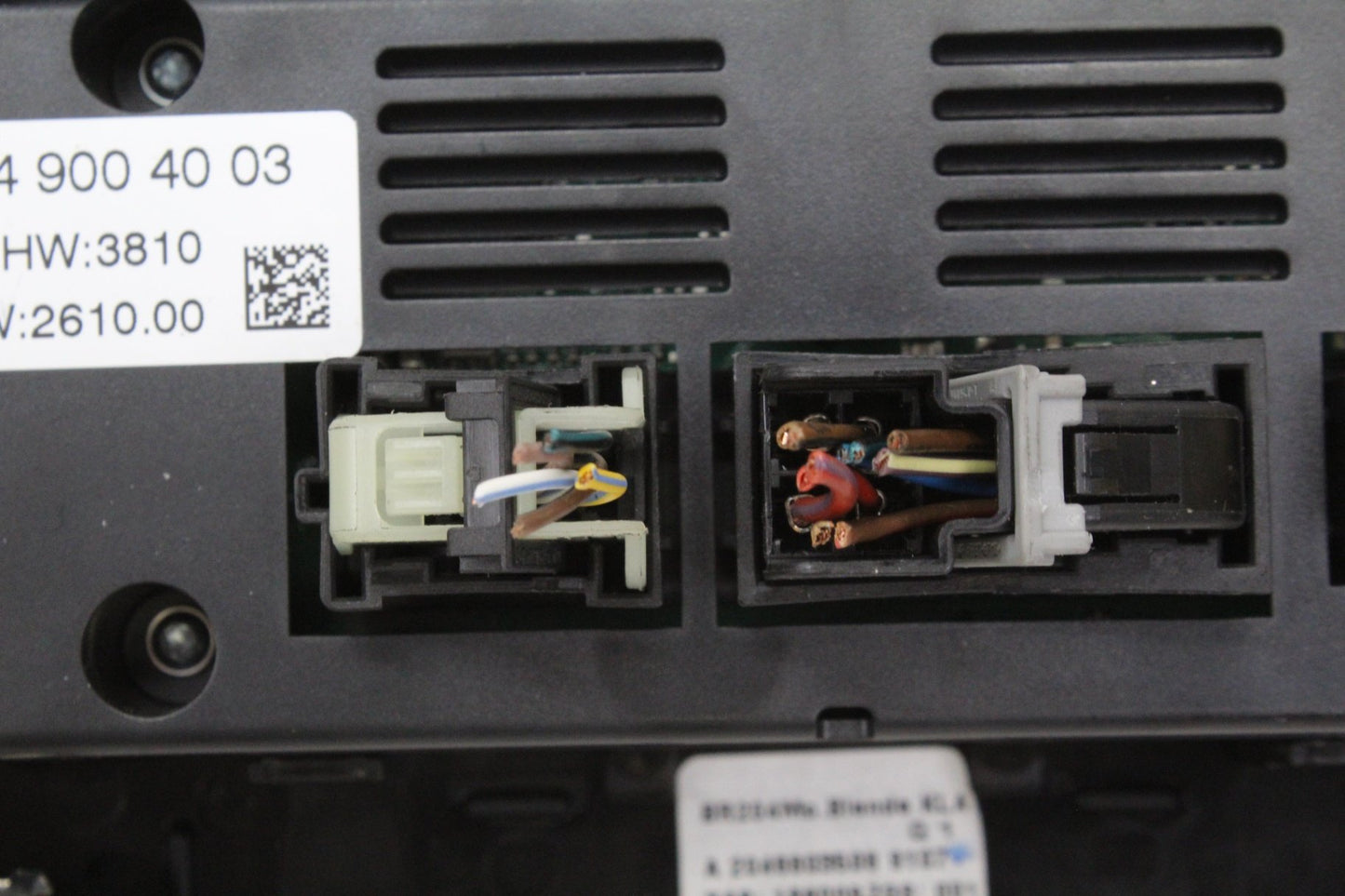 2012-2014 Mercedes C250 W204 AC Climate Control Panel 2049004003 Genuine