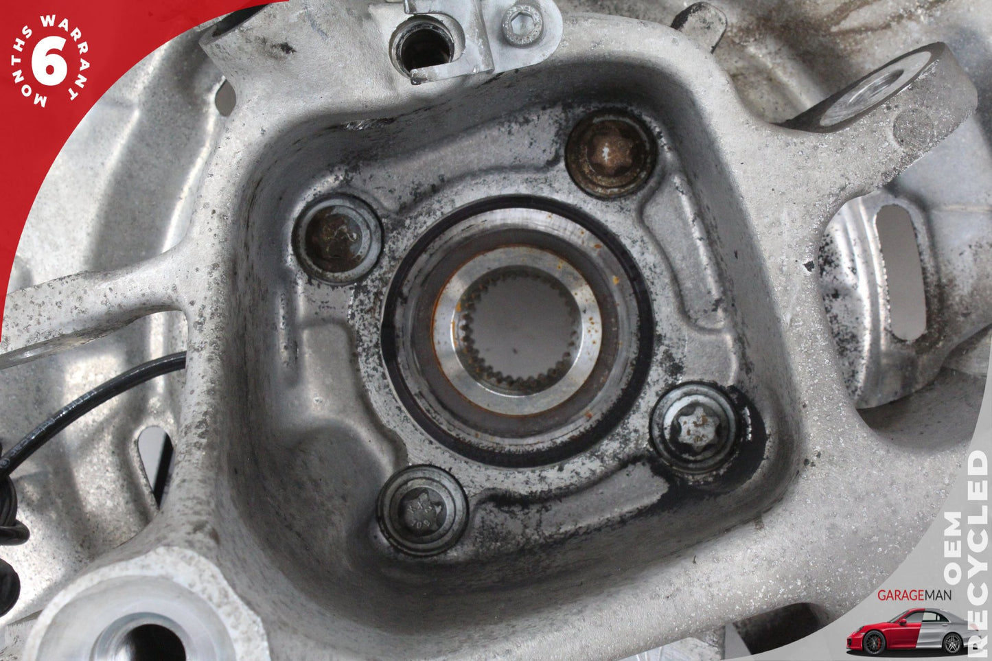 2009-2015 BMW 750i xDrive 750Li Rear Left Spindle Knuckle Wheel Hub 6797447 OEM