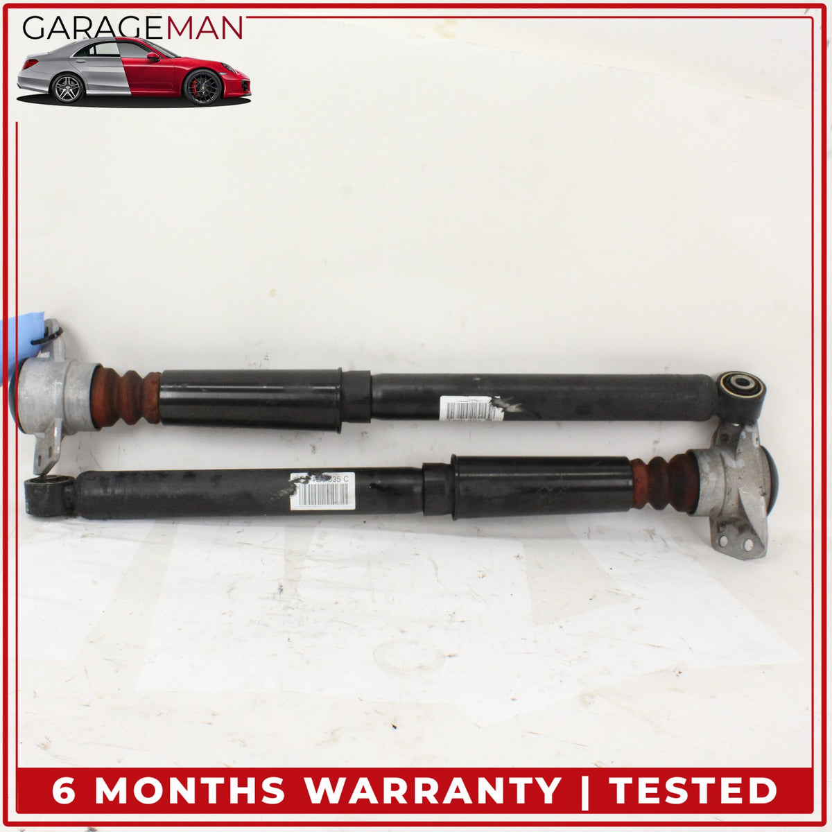 2012-2018 Audi A6 Rear Left and Right Side Shock Strut Absorber 4G5513035C OEM