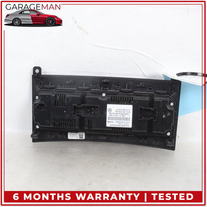 2010-2017 Mercedes W212 E350 Wagon A/C Heater Climate Control Switch Panel OEM