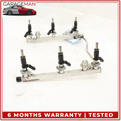 2005-2012 Mercedes W164 ML350 Fuel Injector Rail w/ Injectors 2720700995 OEM