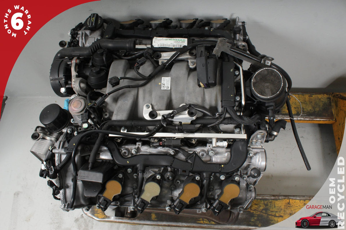 2007-2011 Mercedes W221 S550 CL550 RWD Engine Motor Assembly 5.5L V8 M273 OEM