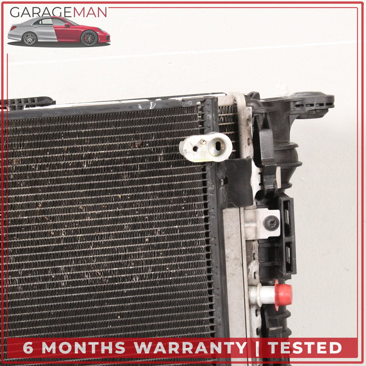 2011-2018 Audi A8 D4 Engine Radiator Cooling Fan Motor Assembly 4H0121003M OEM