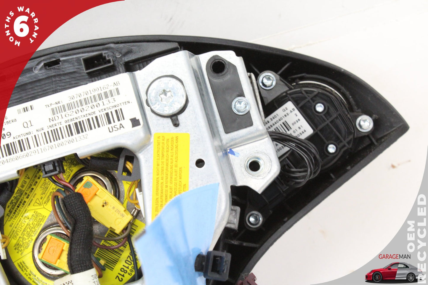 2008-2012 Mercedes W204 C300 Front Left Side Steering Wheel Airbag Air Bag OEM