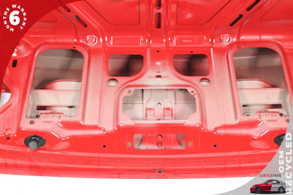 2012-2018 BMW 320i 328i F30 Rear Trunk Lid Shell Panel Assembly Red 7288757 OEM