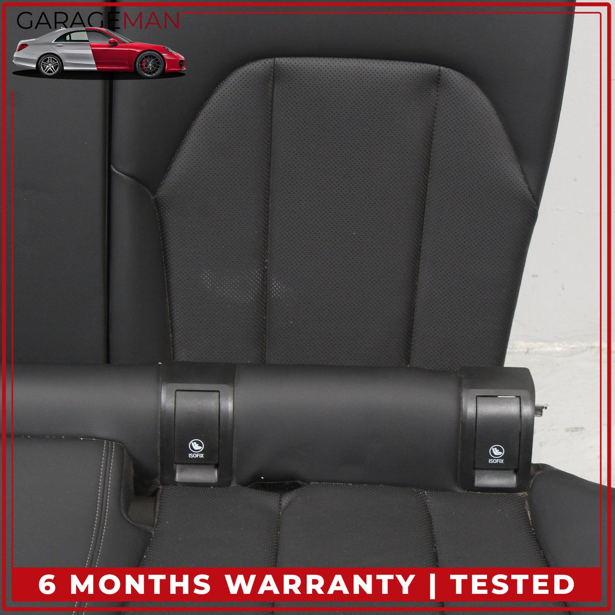 2019-2025 BMW M340i G20 Rear Upper and Lower Seat Cushion w/ Bolster Set OEM
