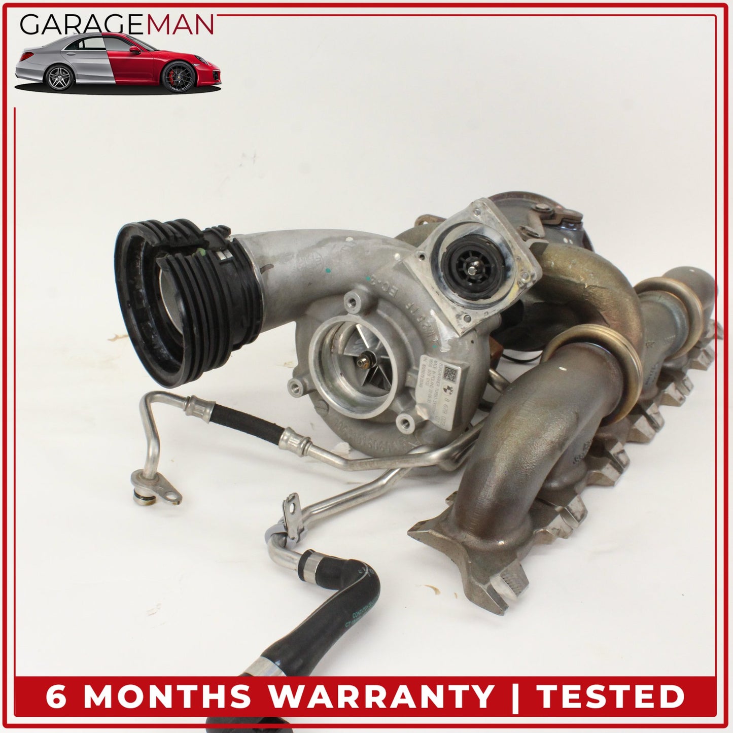 2020-2026 BMW M340i M240i M440i X3 X4 3.0L Engine Turbocharger w/ Manifold OEM