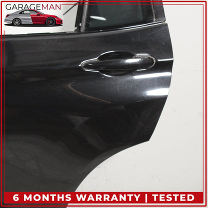 2011-2017 BMW X3 F25 SUV Rear Left Side Door Shell w/ Door Handle Black OEM