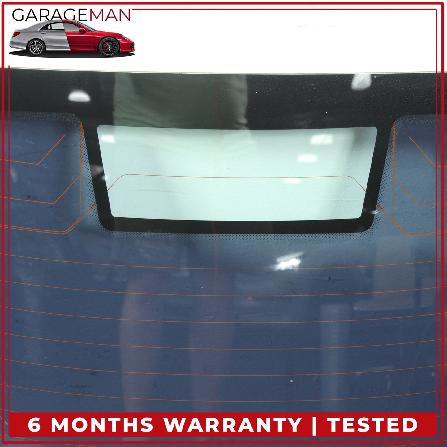 2008-2018 Maserati GranTurismo M145 Rear Windshield Window Back Glass OEM