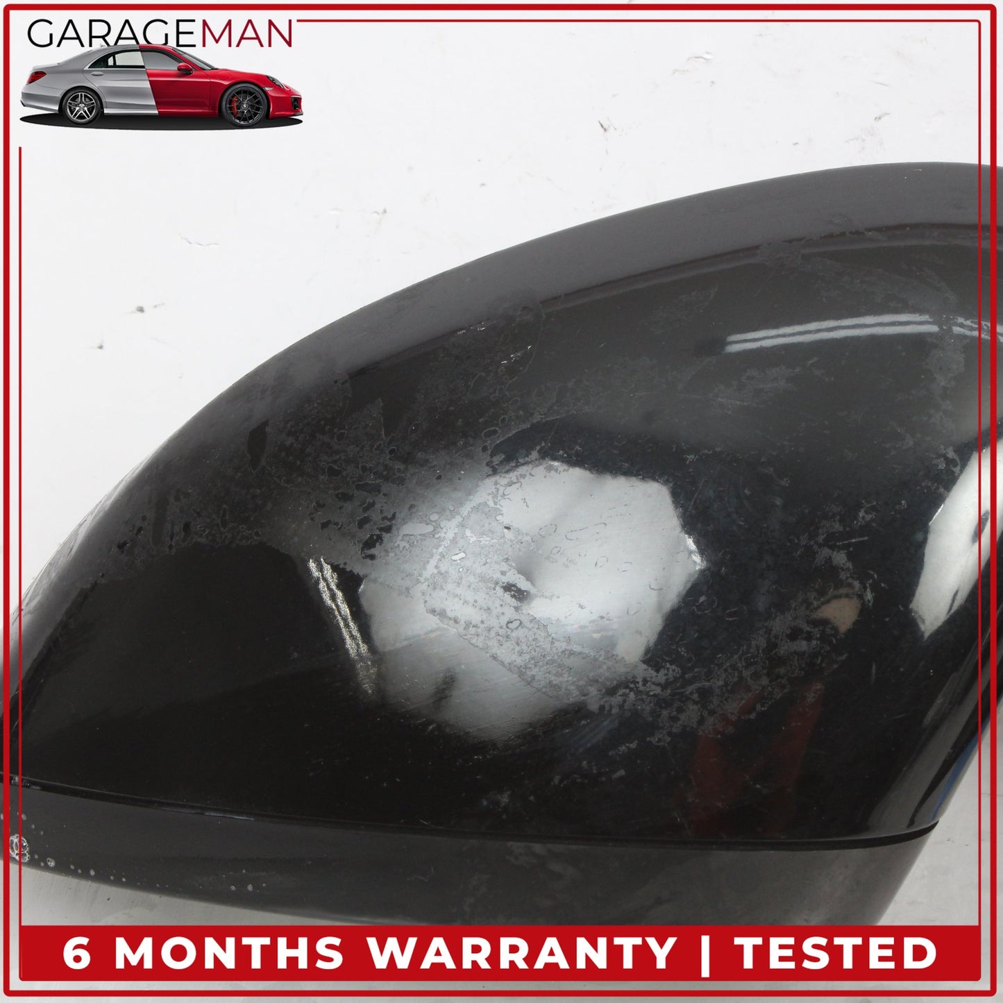 2014-2024 Jaguar F-Type X152 Front Left Door Rear View Mirror w/ Blind Spot OEM