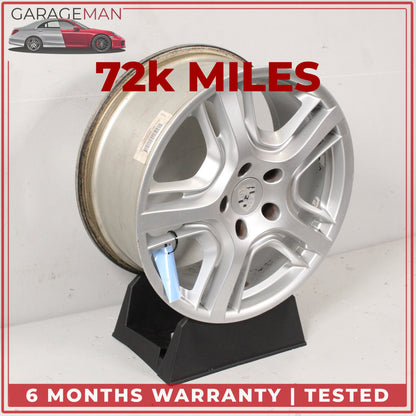 2010-2016 Porsche Panamera 970 9JX19 ET61 Front Wheel Rim Silver 97036215801 OEM