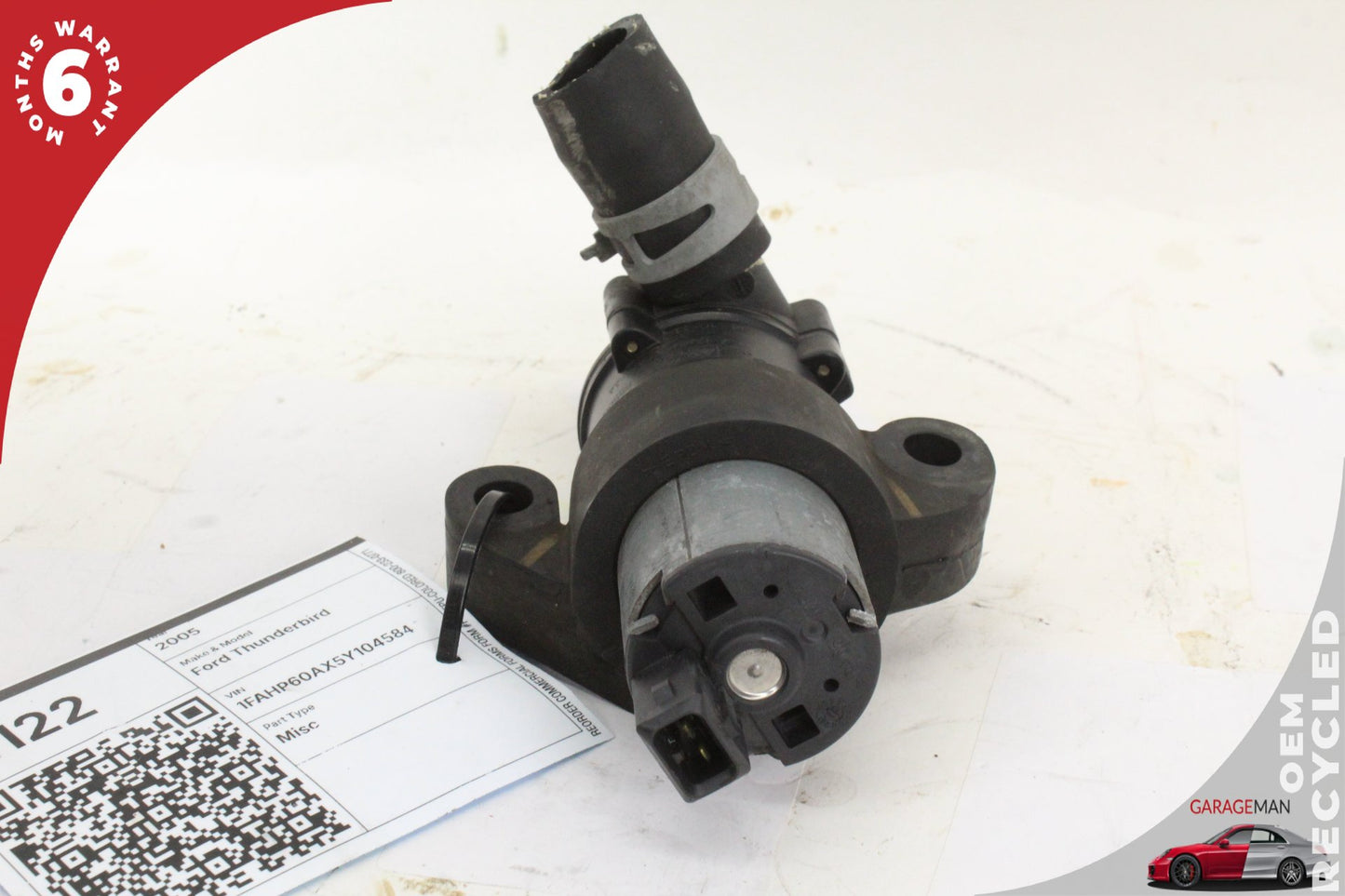 2002-2005 Ford Thunderbird Auxiliary Aux Secondary Water Pump Heater OEM
