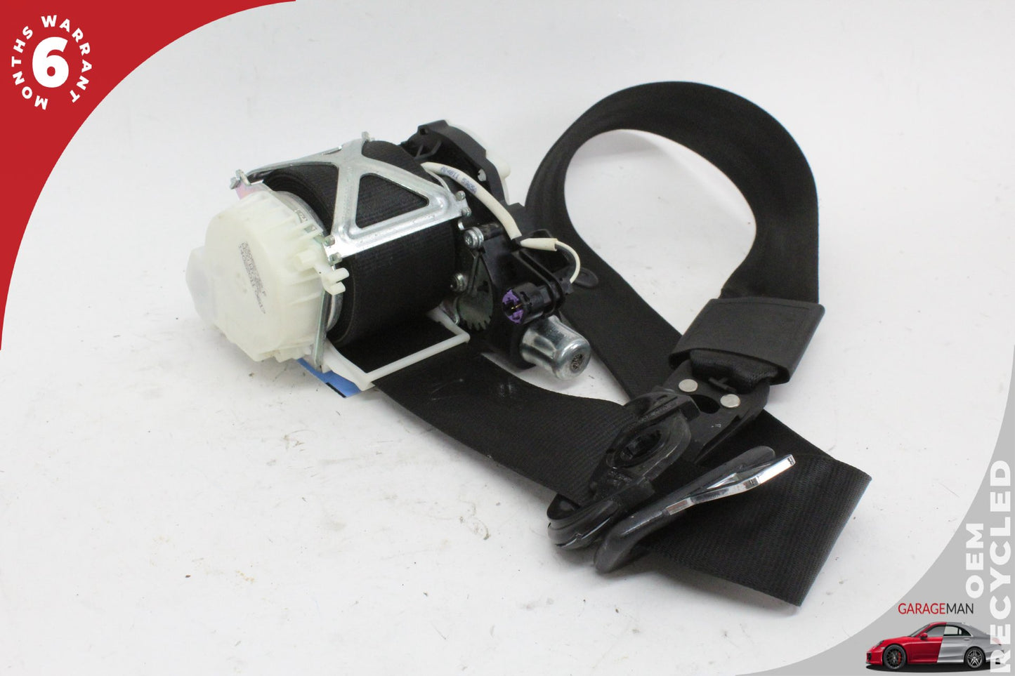 2007-2015 Audi Q7 SUV Front Right Passenger Side Seat Belt Black 4L1857706A OEM