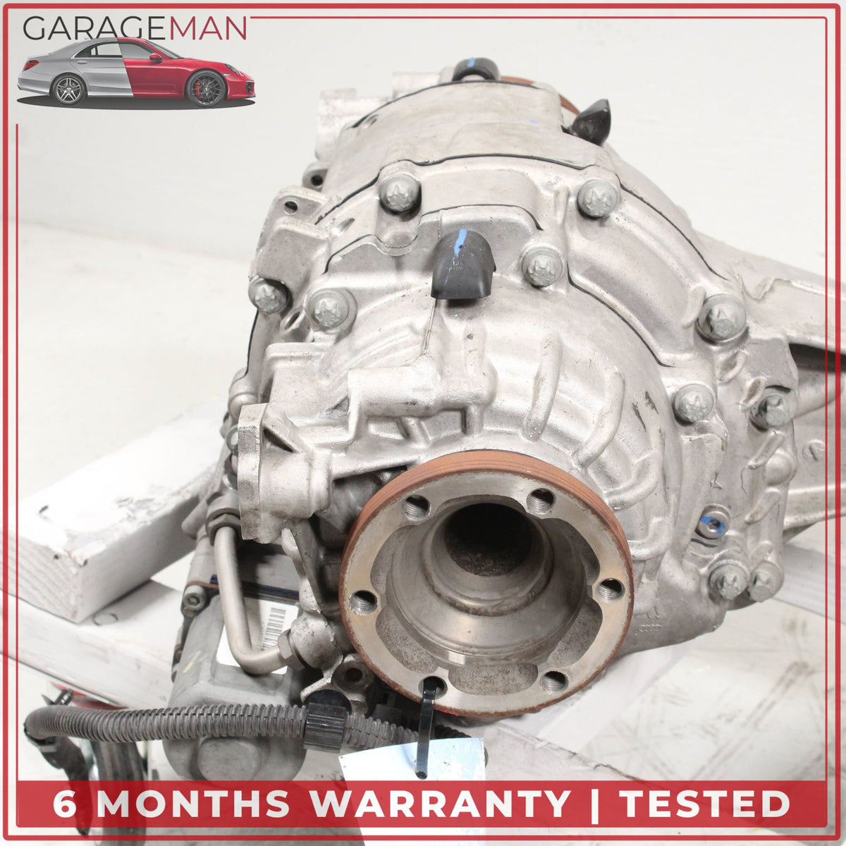 2011-2018 Audi A8 A6 Rear Differential Diff Axle Carrier w/ Torque Vectoring OEM