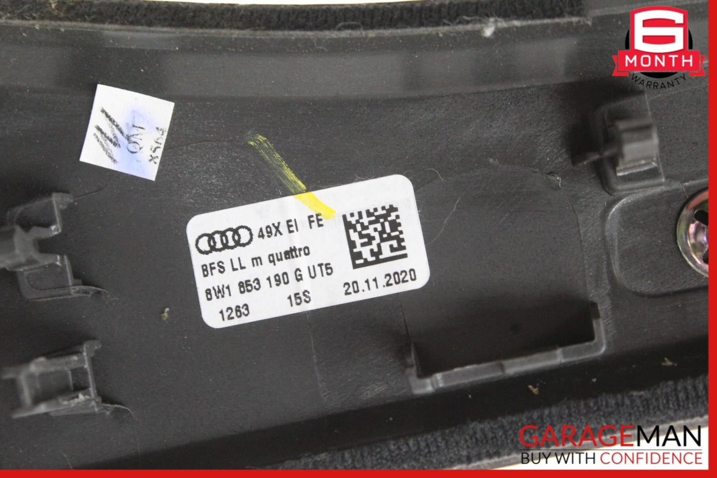 2017-2024 Audi A4 B9 Sedan Right Side Dash Trim 8W1853190G Genuine