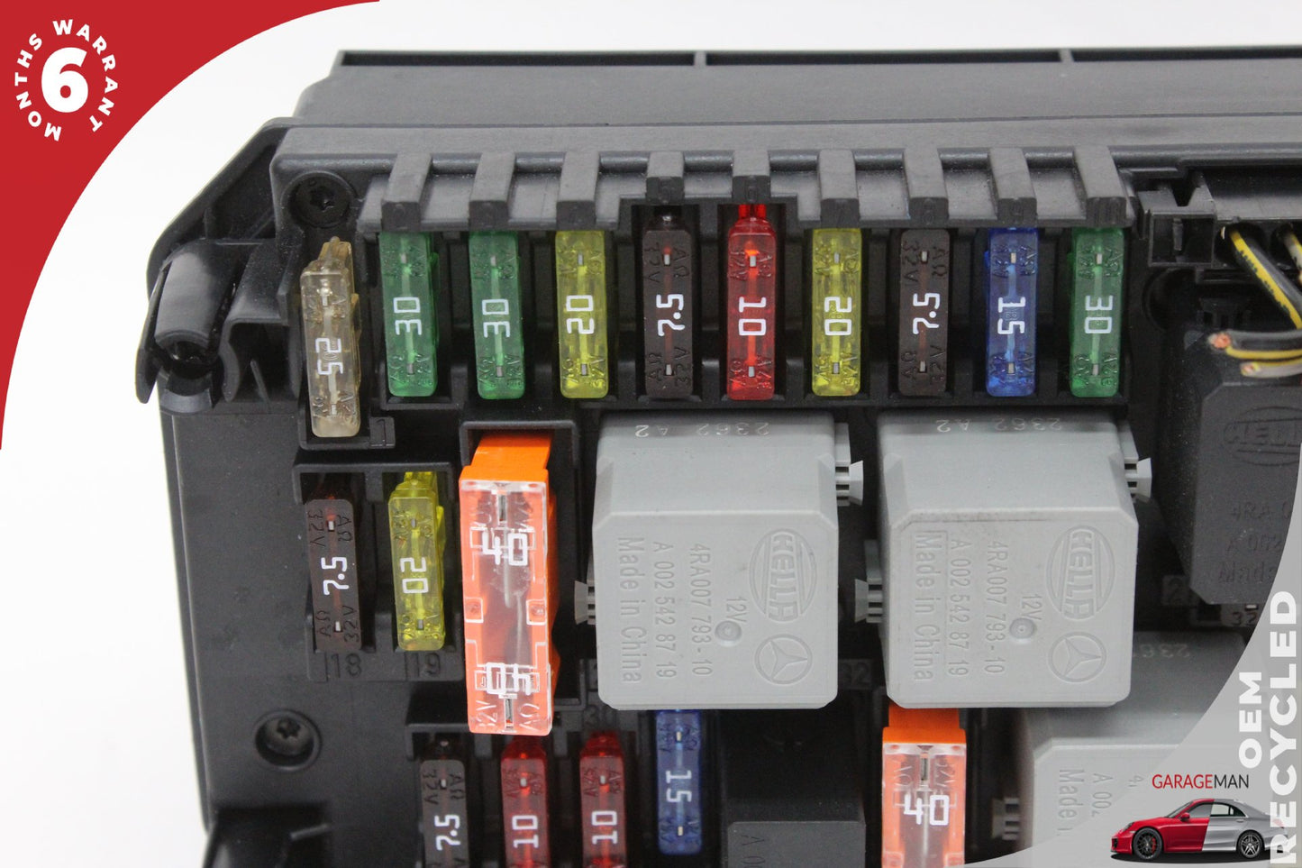13-20 Mercedes-Benz SL500 R231 Convertible Front Under Hood Fuse Box Module 2319002102