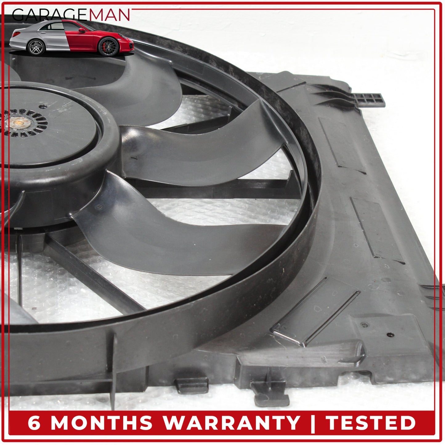 2008-2020 Mercedes W117 CLA250 Engine Radiator Cooling Fan Motor w/ Shroud OEM