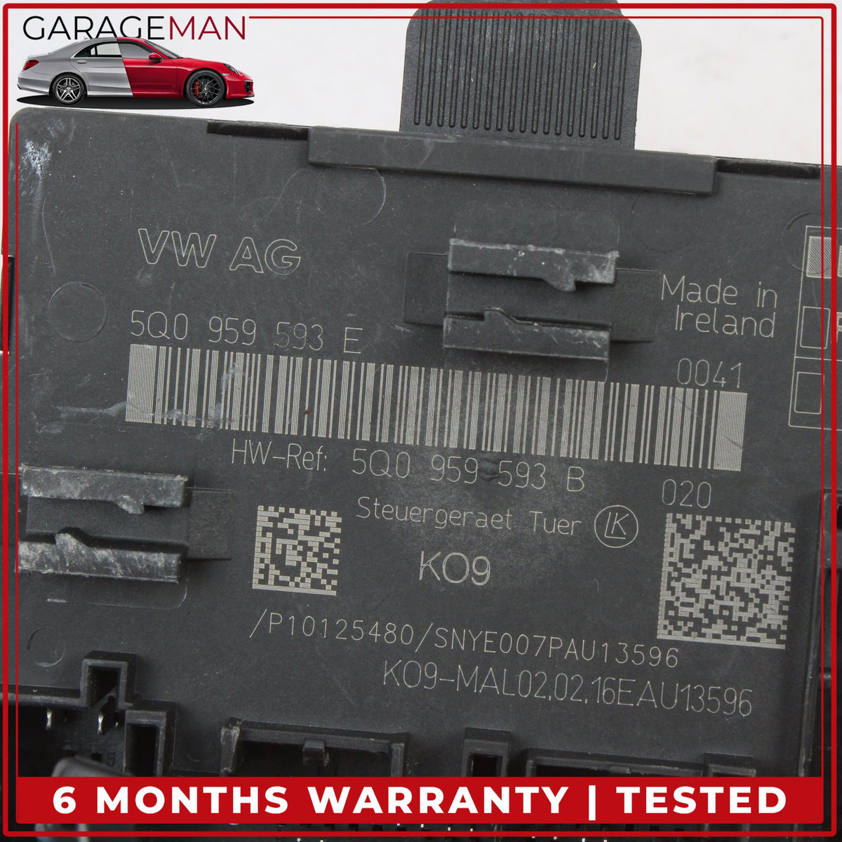 2015-2023 Audi TTS TT A3 Front Left Door Control Module 5Q0959593E OEM