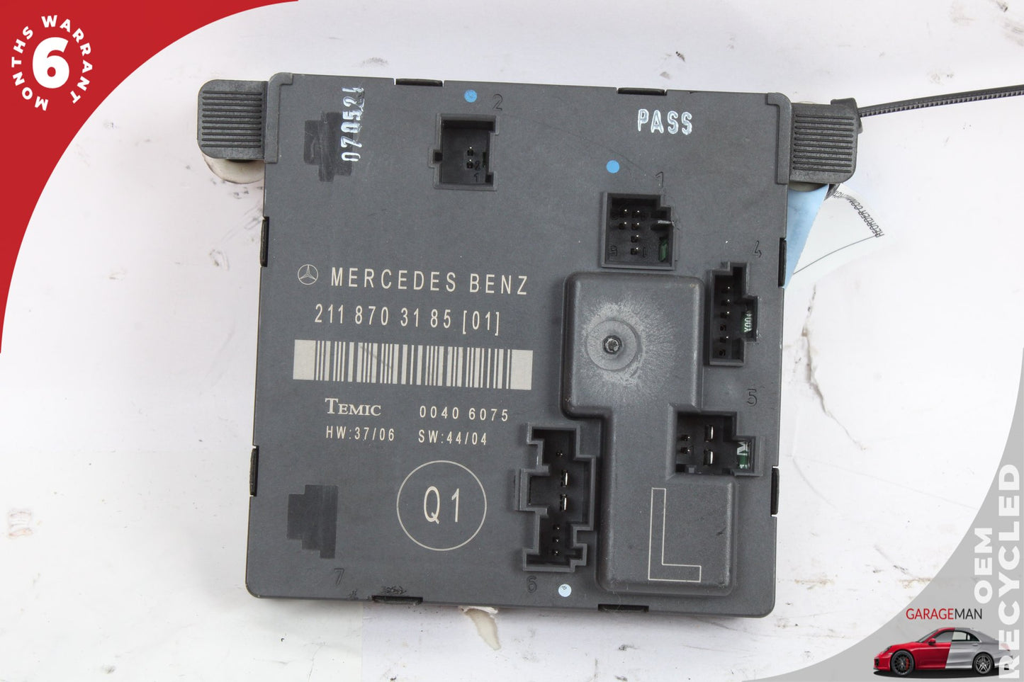03-09 Mercedes-Benz E320 W211 Sedan Left Rear Door Control Module 2118703185 OEM