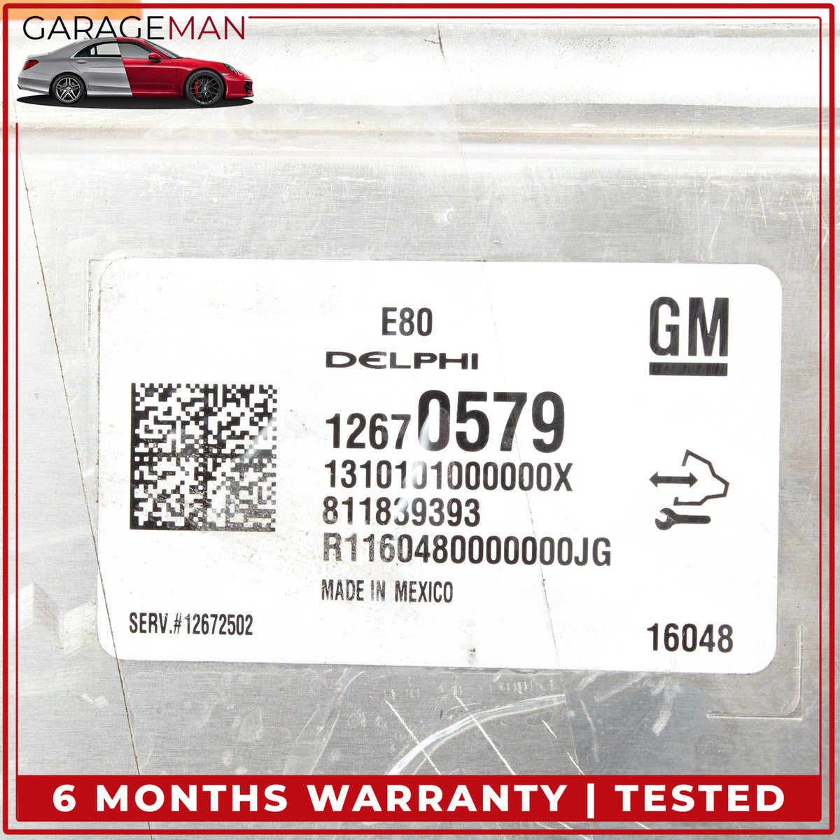 2016-2019 Buick Cascada Convertible ECM ECU Engine Control Module 12670579 OEM