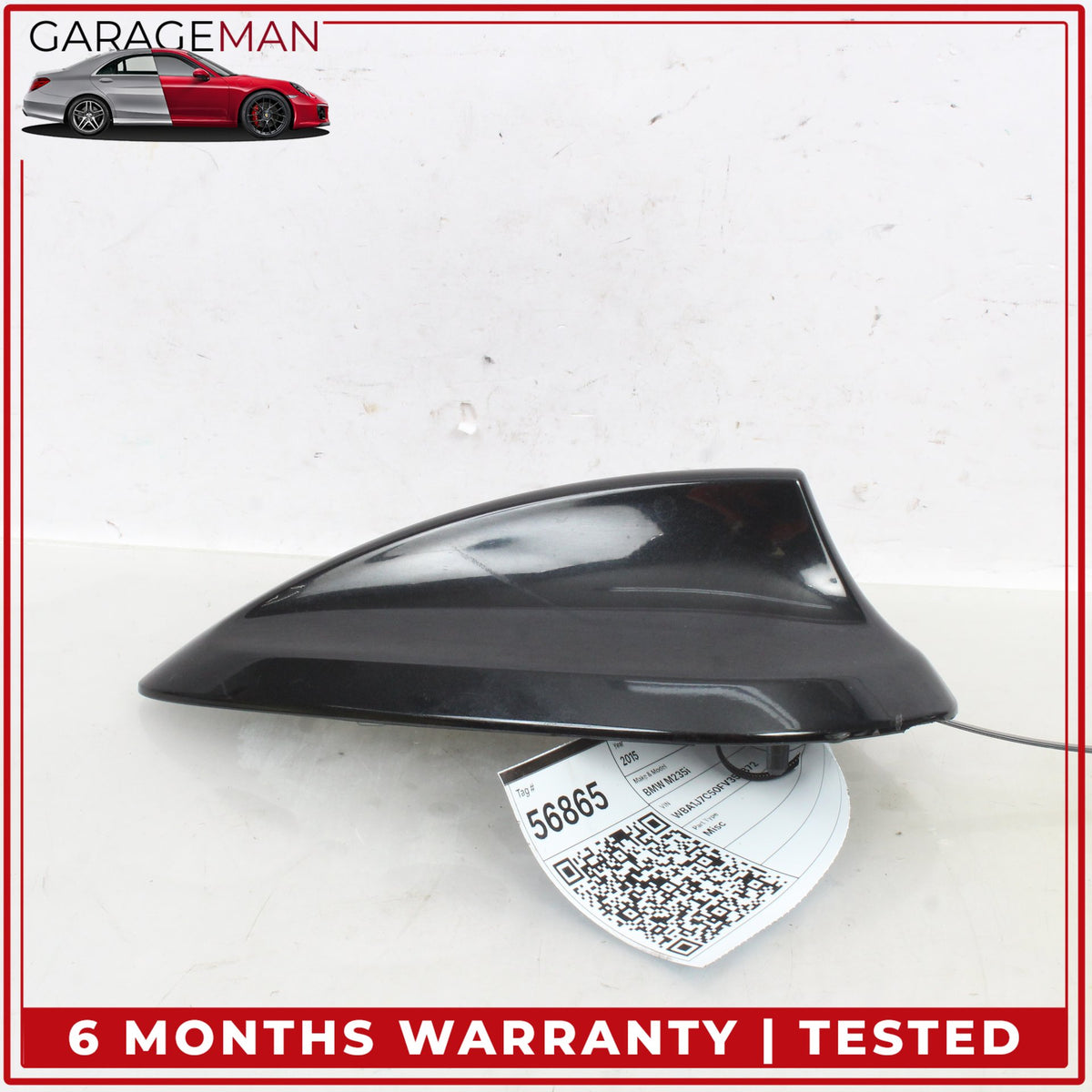 2014-2021 BMW M235i F22 Roof Shark Fin Antenna Module w/ Cover 9253662 OEM