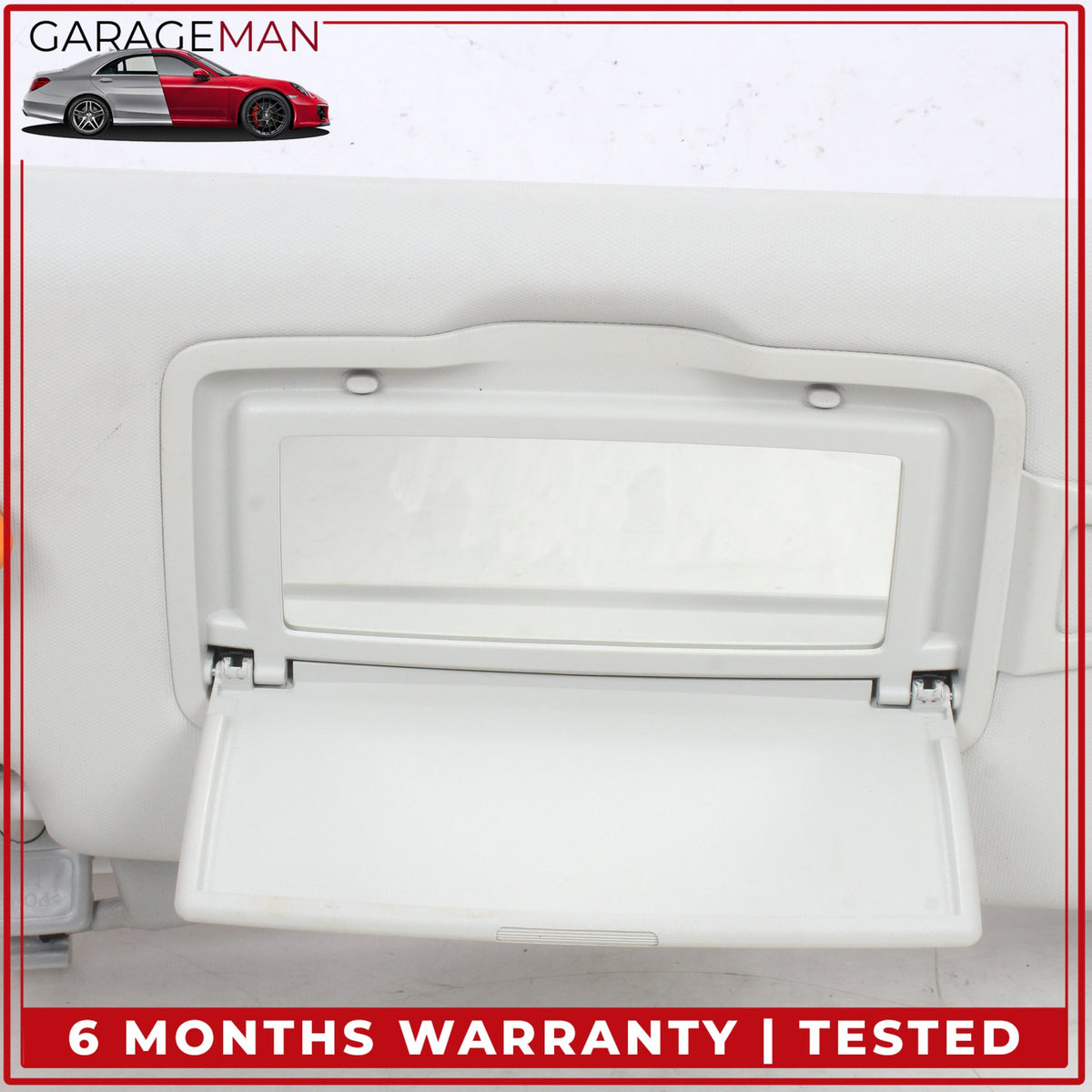2017-2023 Mercedes W213 E300 Front Left and Right Side Sun Visor Set Gray OEM