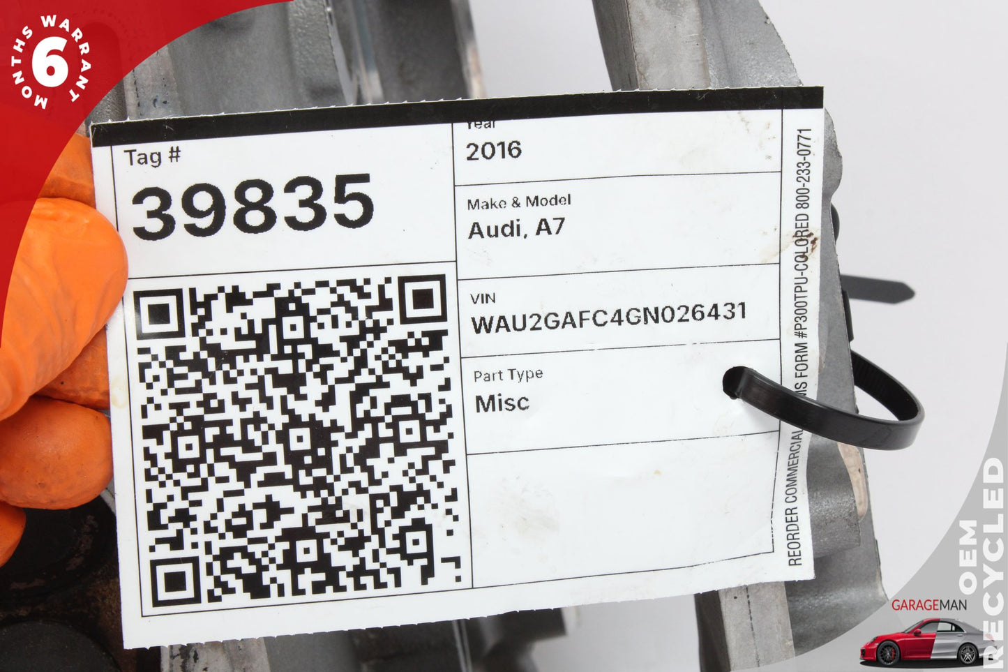 2015-2019 Audi A7 A6 A8 S4 S5 Q7 3.0L Right Side Cylinder Head 06E103404AA OEM