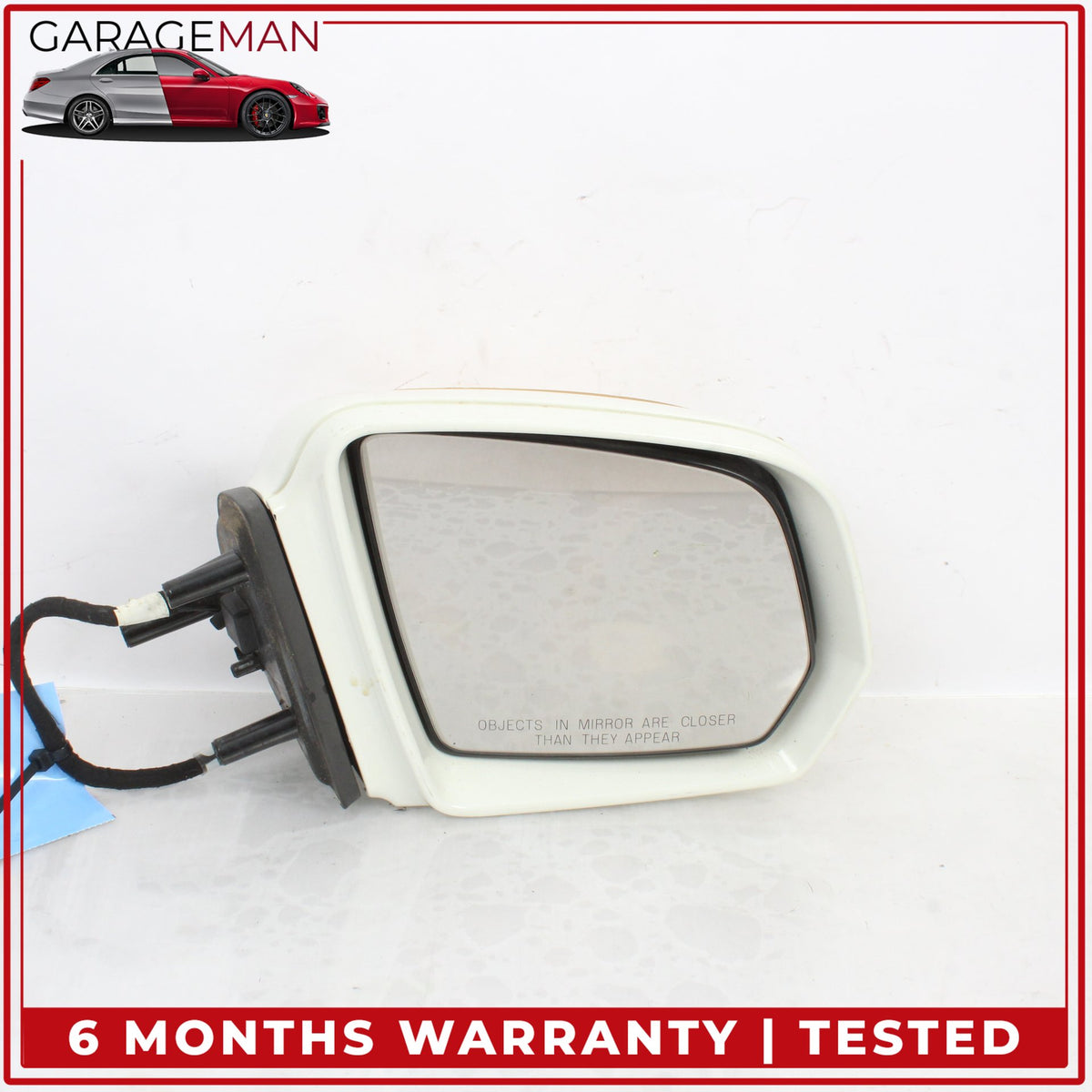 2009-2012 Mercedes W164 ML350 Right Side Door Rear View Mirror Calcite White OEM
