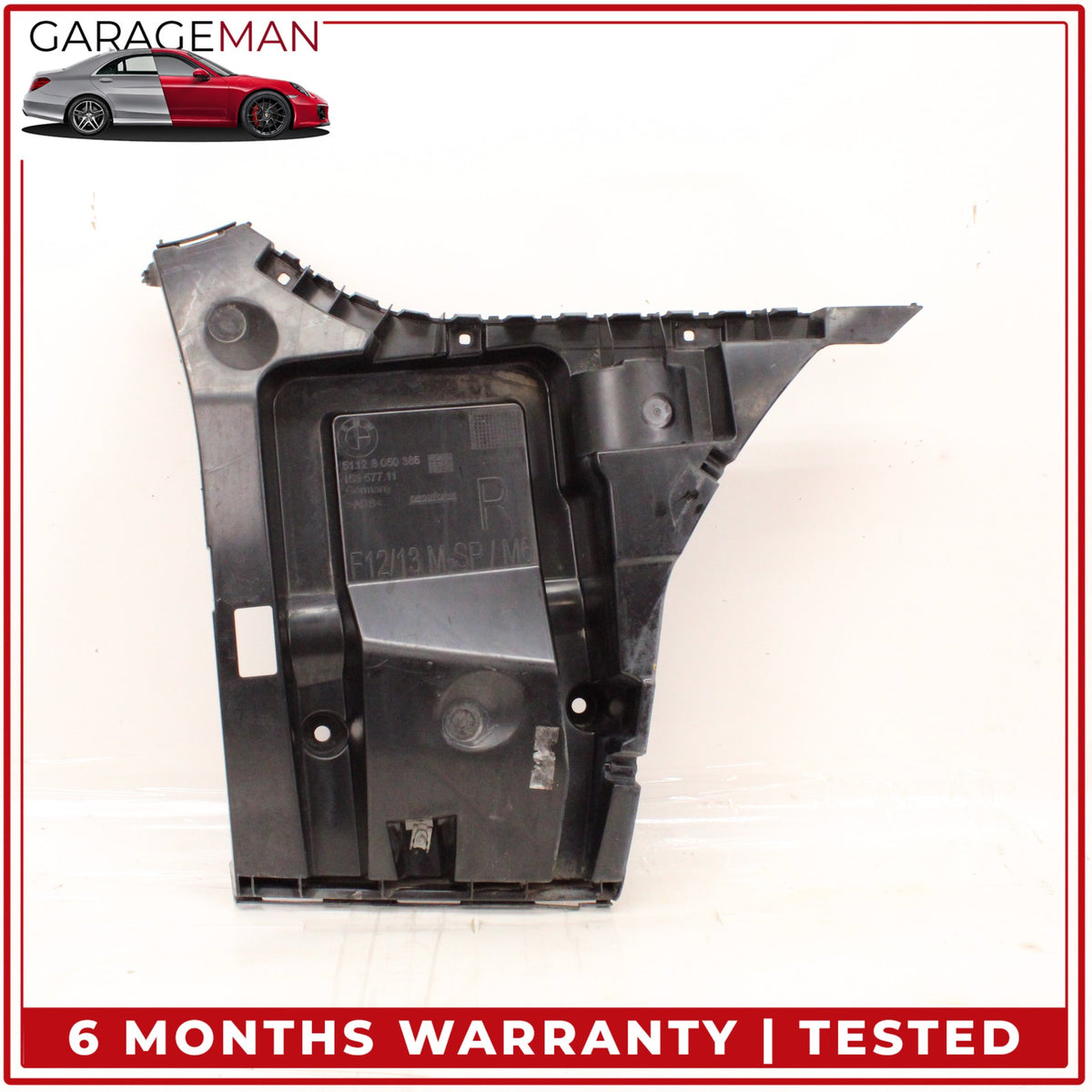 2013-2019 BMW 650i F06 Sedan Right Rear Bumper Mounting Bracket 8050385 OEM