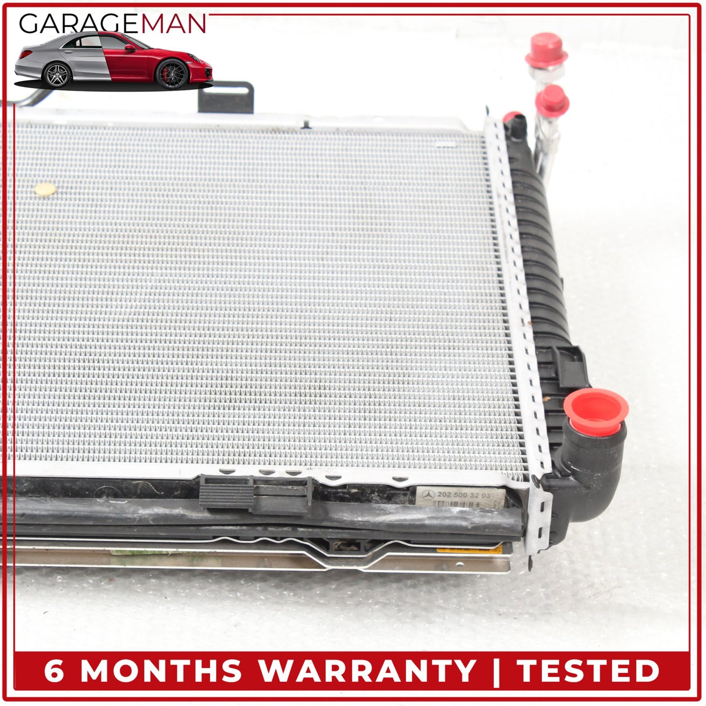 1997-2004 Mercedes R170 SLK230 Engine Cooling Water Radiator 2025003203 OEM