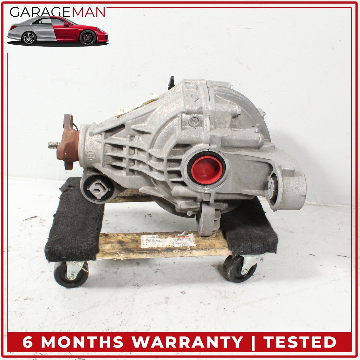 2010-2016 Porsche Panamera 970 RWD 4.8L Rear Differential Diff Axle Carrier OEM