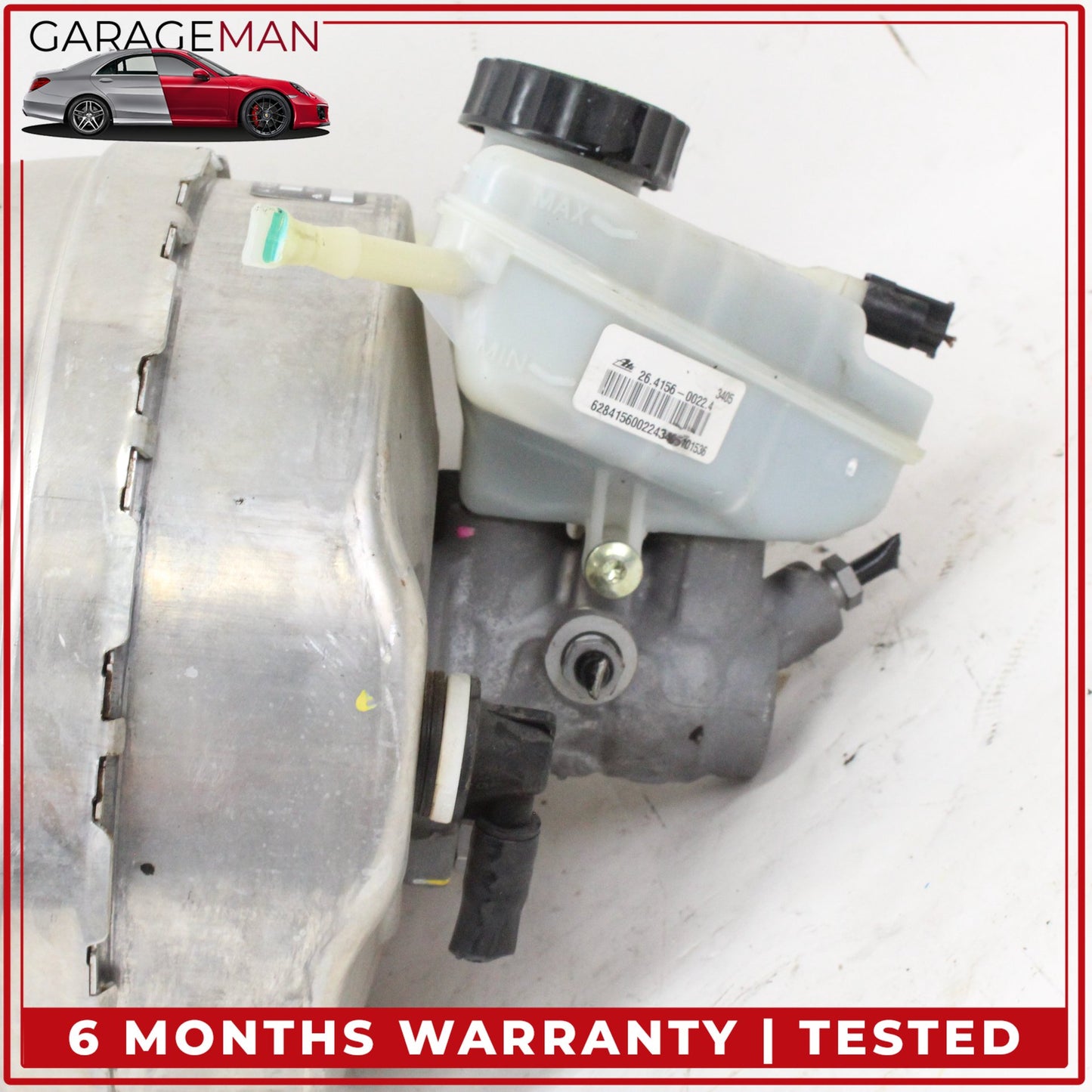 2015-2018 Mercedes W205 C300 Brake Booster Master Cylinder w/ Reservoir OEM
