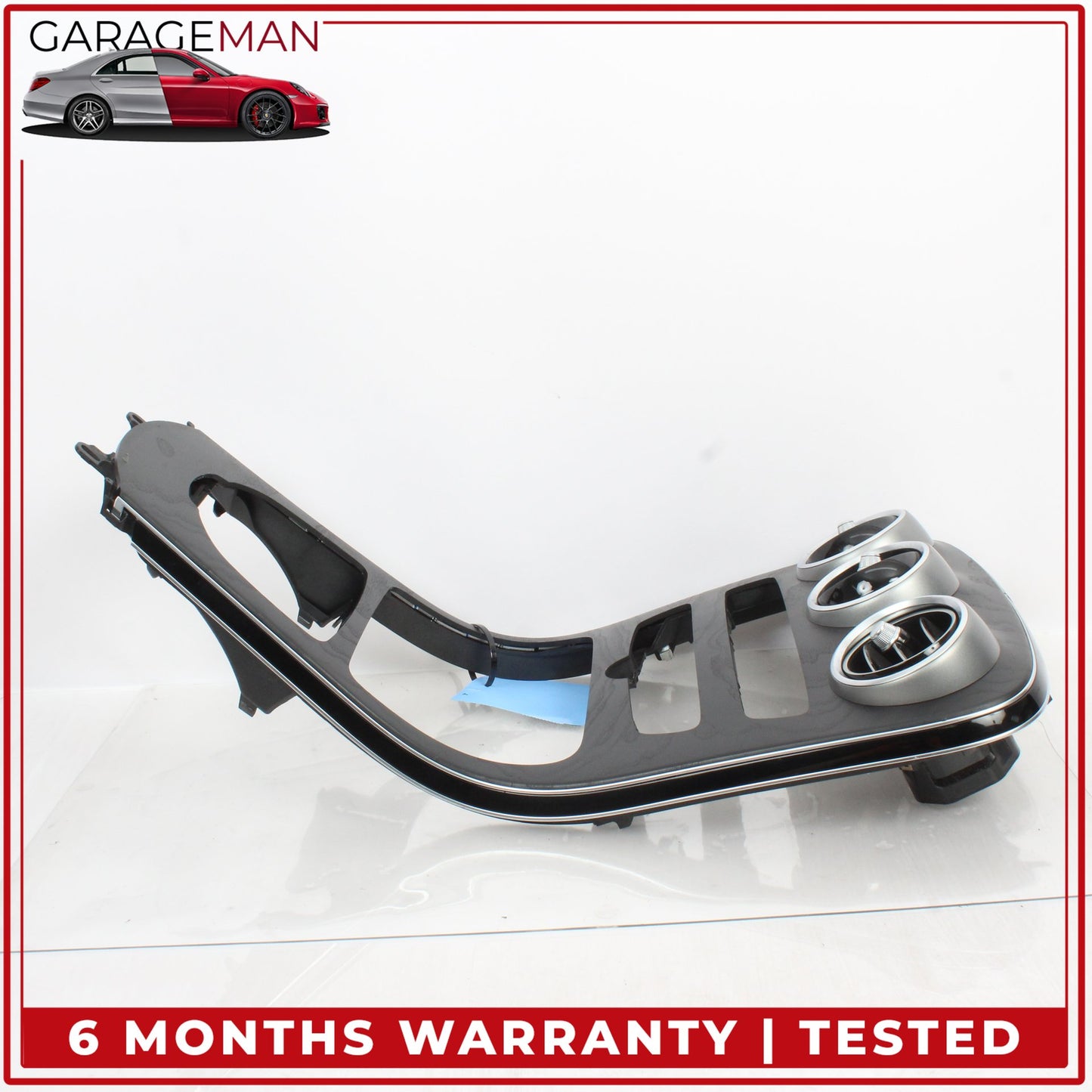 2015-2020 Mercedes W205 C300 Front Center AC Air Vent w/ Trim Cover Panel OEM