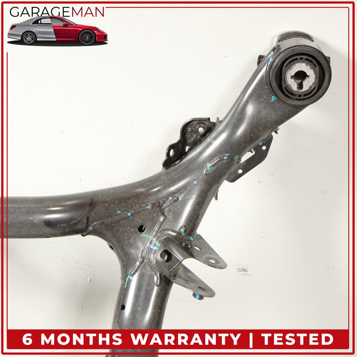 2017-2019 Audi Q7 Rear Suspension Sub Frame Subframe Crossmember 4M0500025 OEM