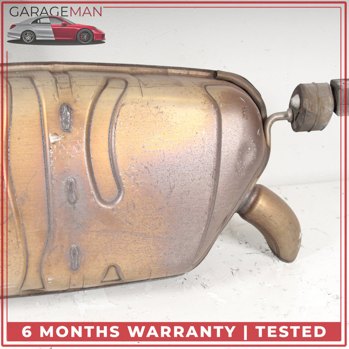 2019-2025 Audi Q3 Quattro F3 Rear Exhaust Muffler 5QF253611F OEM