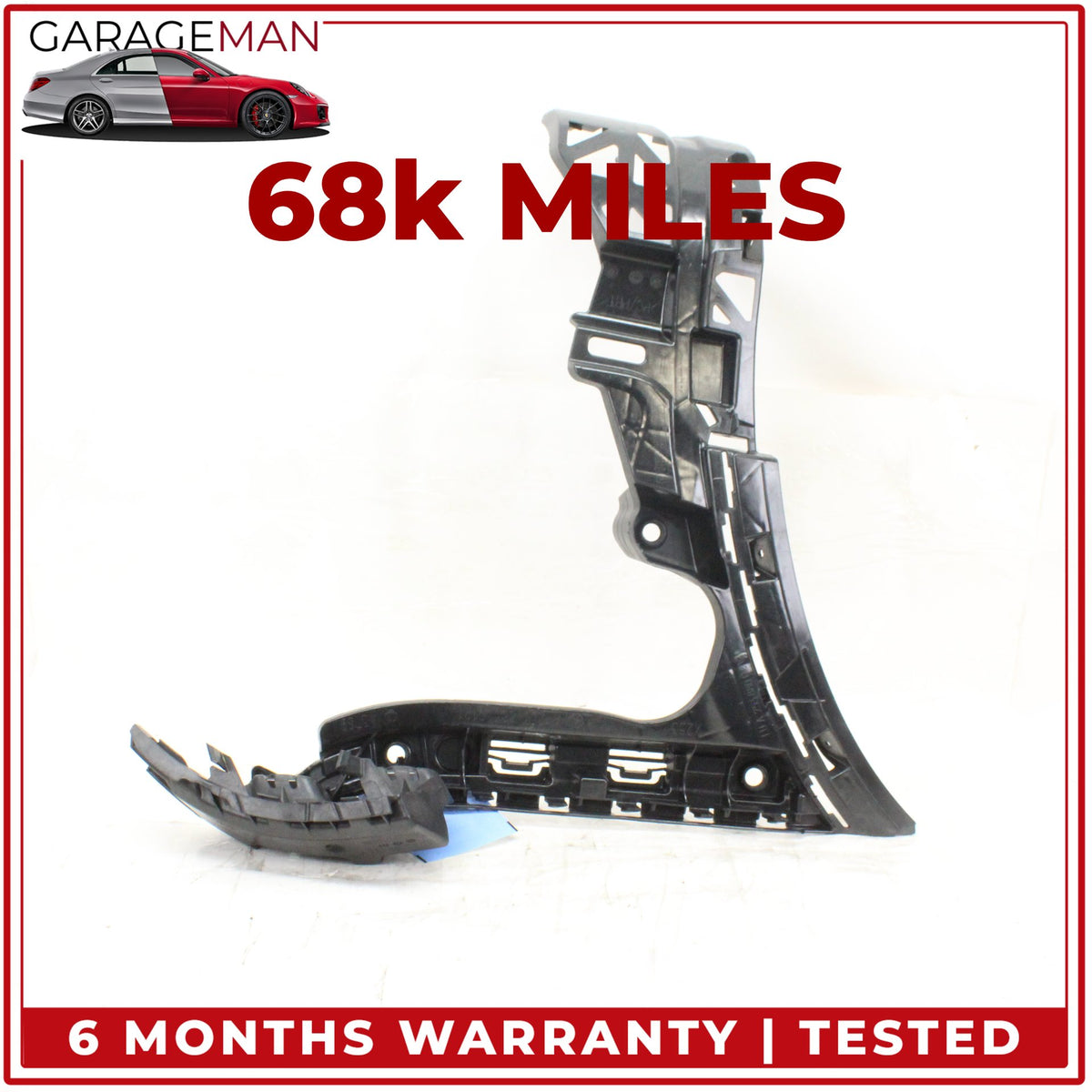 2016-2022 Mercedes X253 GLC300 Rear Left Side Bumper Mount Support Bracket OEM