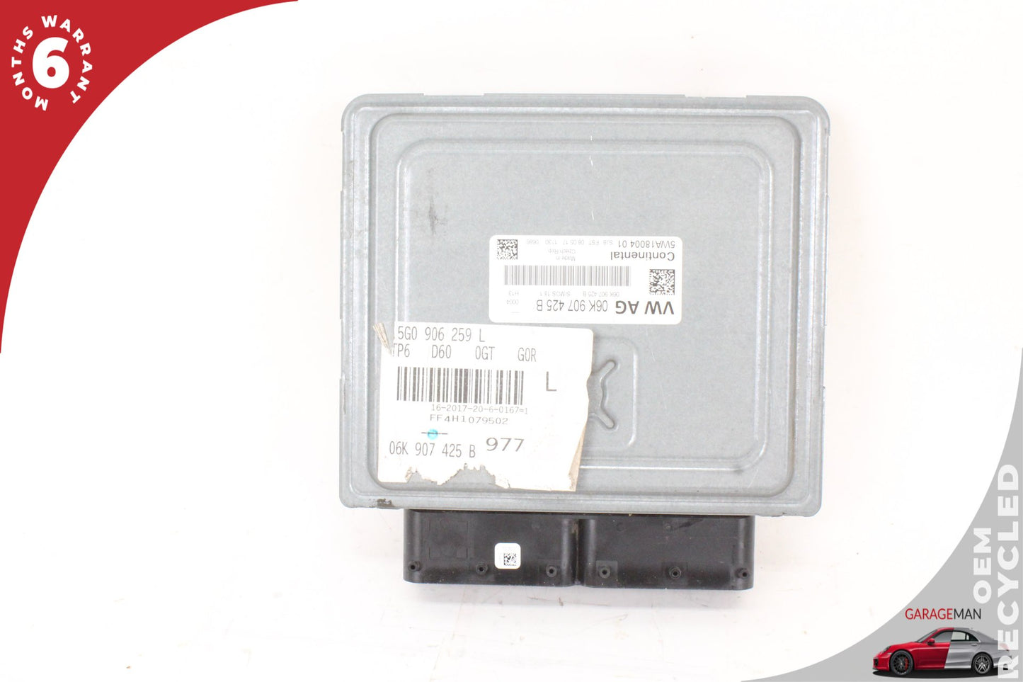15-17 Audi A3 8V Sedan Engine Computer ECU ECM Control Module Unit 06K907425B