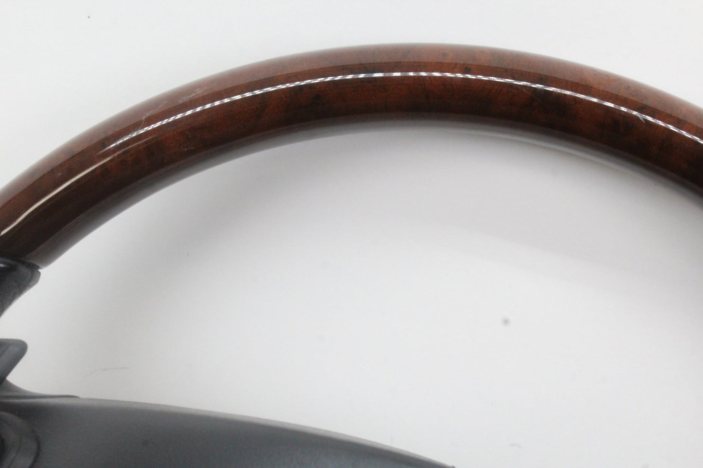2010-2014 Mercedes-Benz S550 W221 Steering Wheel Wood Trim Black 2219063800 OEM